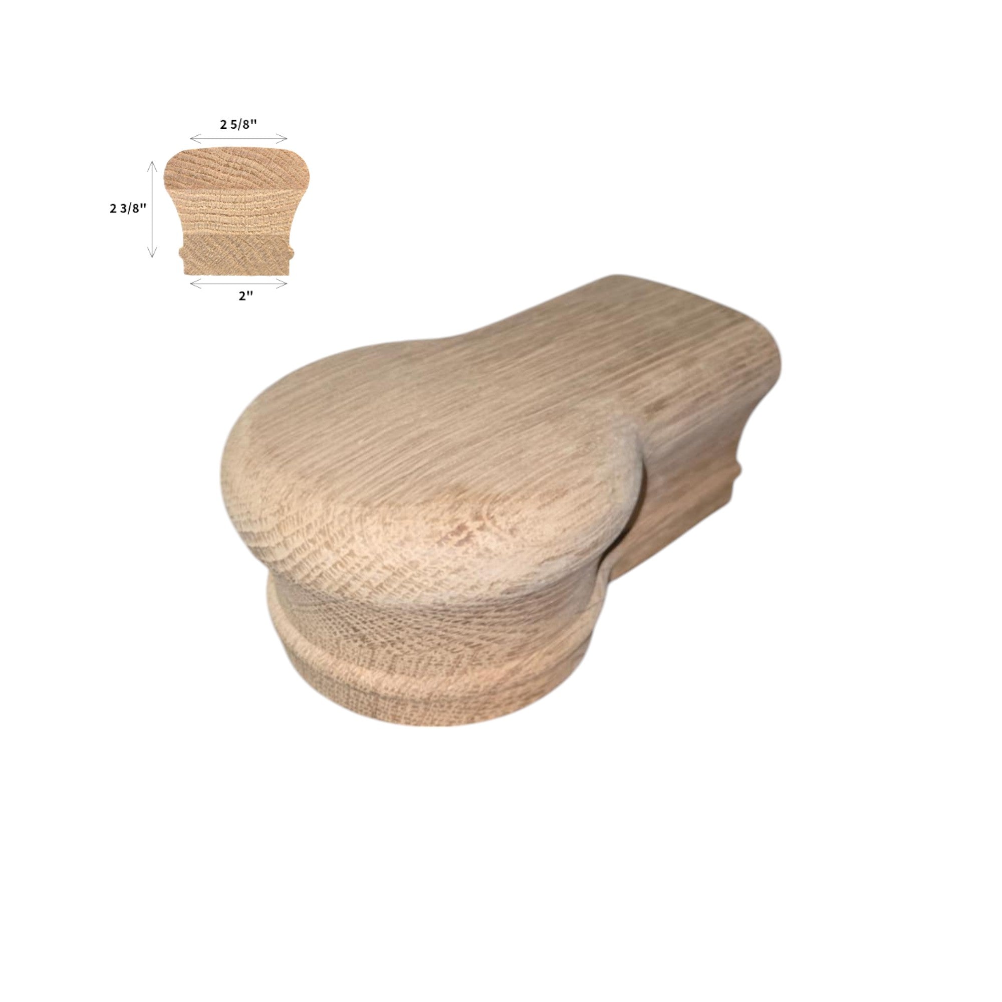 7219 Opening Cap Fitting for 6210 Handrail