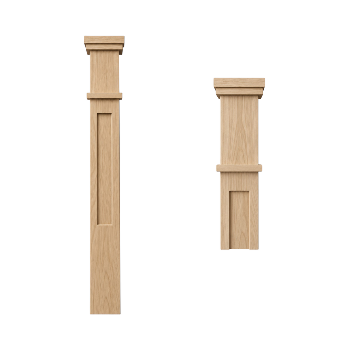 Farmhouse AT5675 - Hollow - 56" for Modern or Transitional with the Midtrim (CLICK FOR MORE PANEL OPTIONS)
