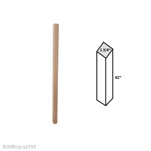 Stabilizer Baluster 5360 - 1.75" x 1.75" x 42"