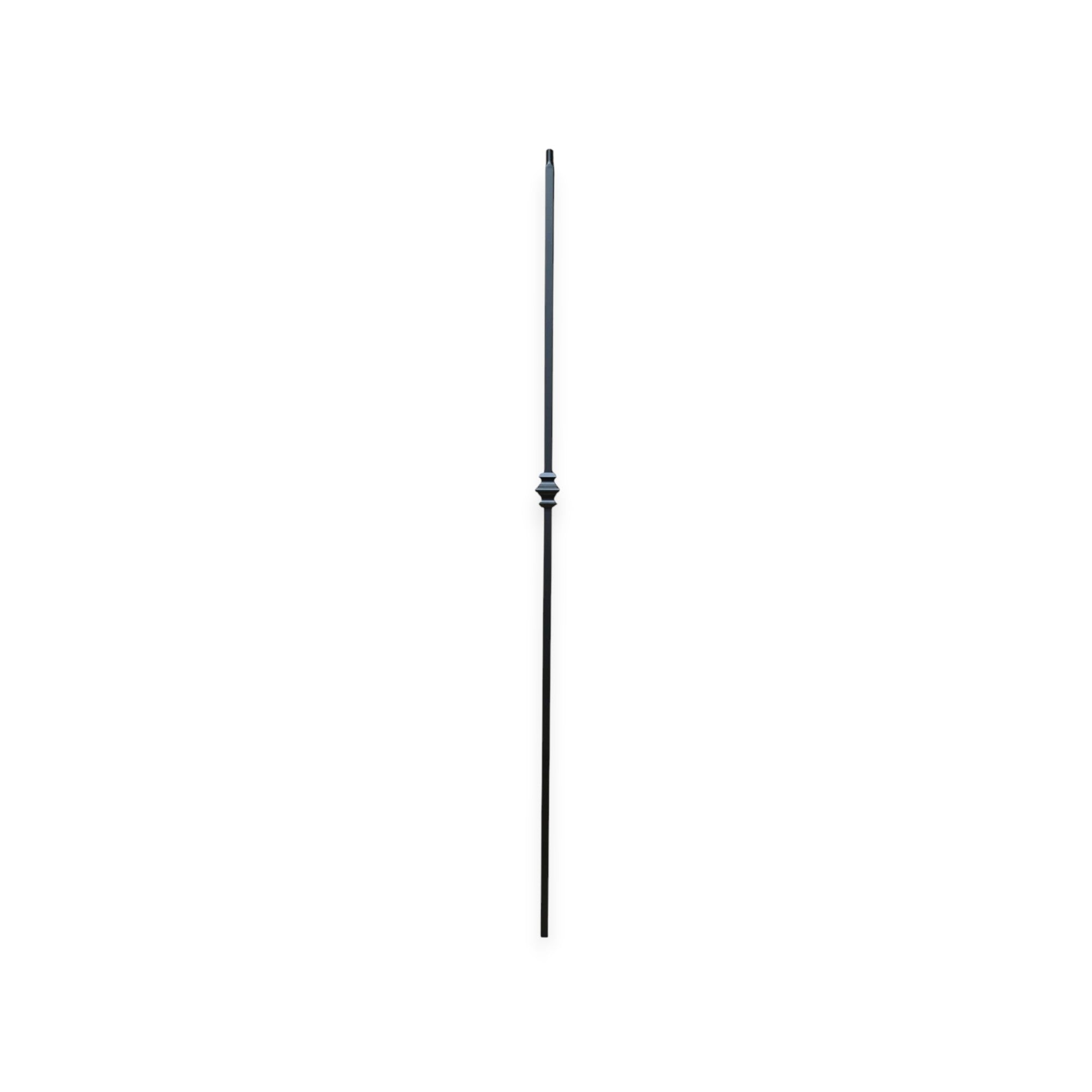 Modern Single Knuckle - Iron Baluster - ½" x 44"