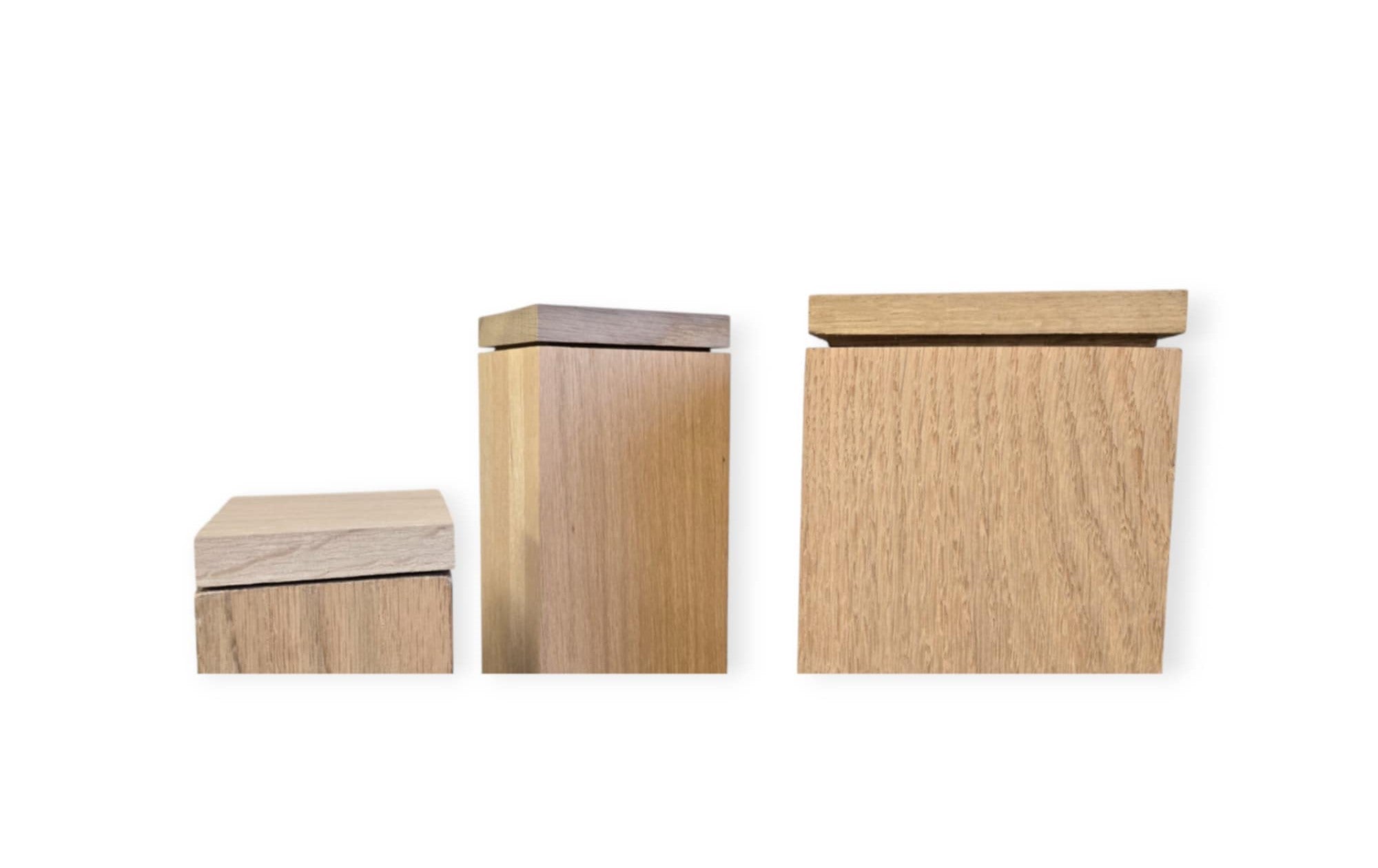 Square Cap with Rabbited Edge - 3/4"