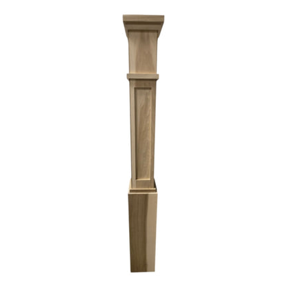 Farmhouse Series - Rectangle Recessed Panel with Mid Trim - 6.25&quot; x 55&quot;