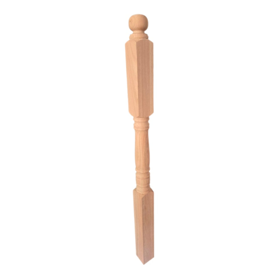 Traditional Newel Posts - 3 1/2" Long Face - 4505-56"