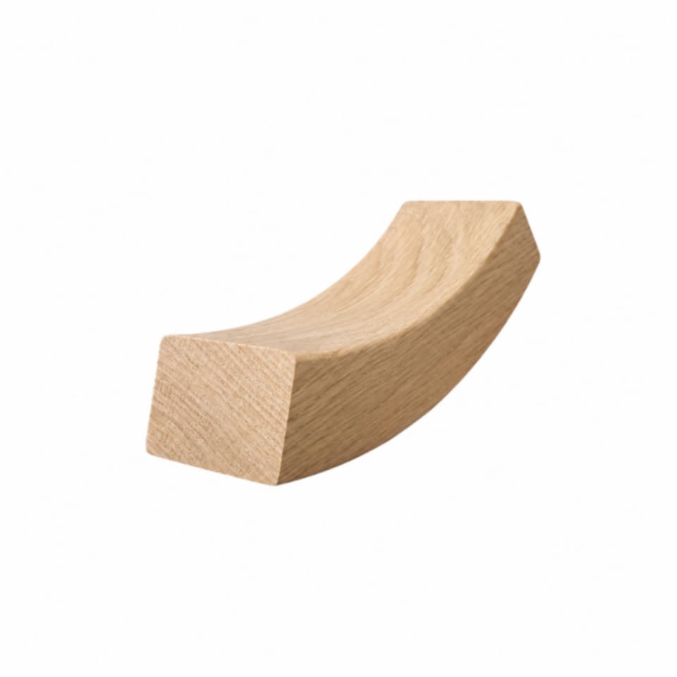Up Easing/Over Easing Wood Fitting for 6002 Handrail - Reversable - 6002UOE