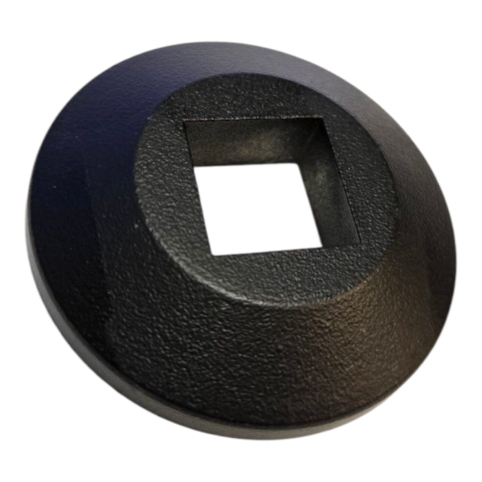 Modern Round Plain - Baluster Shoes - 1/2" - 9058BS