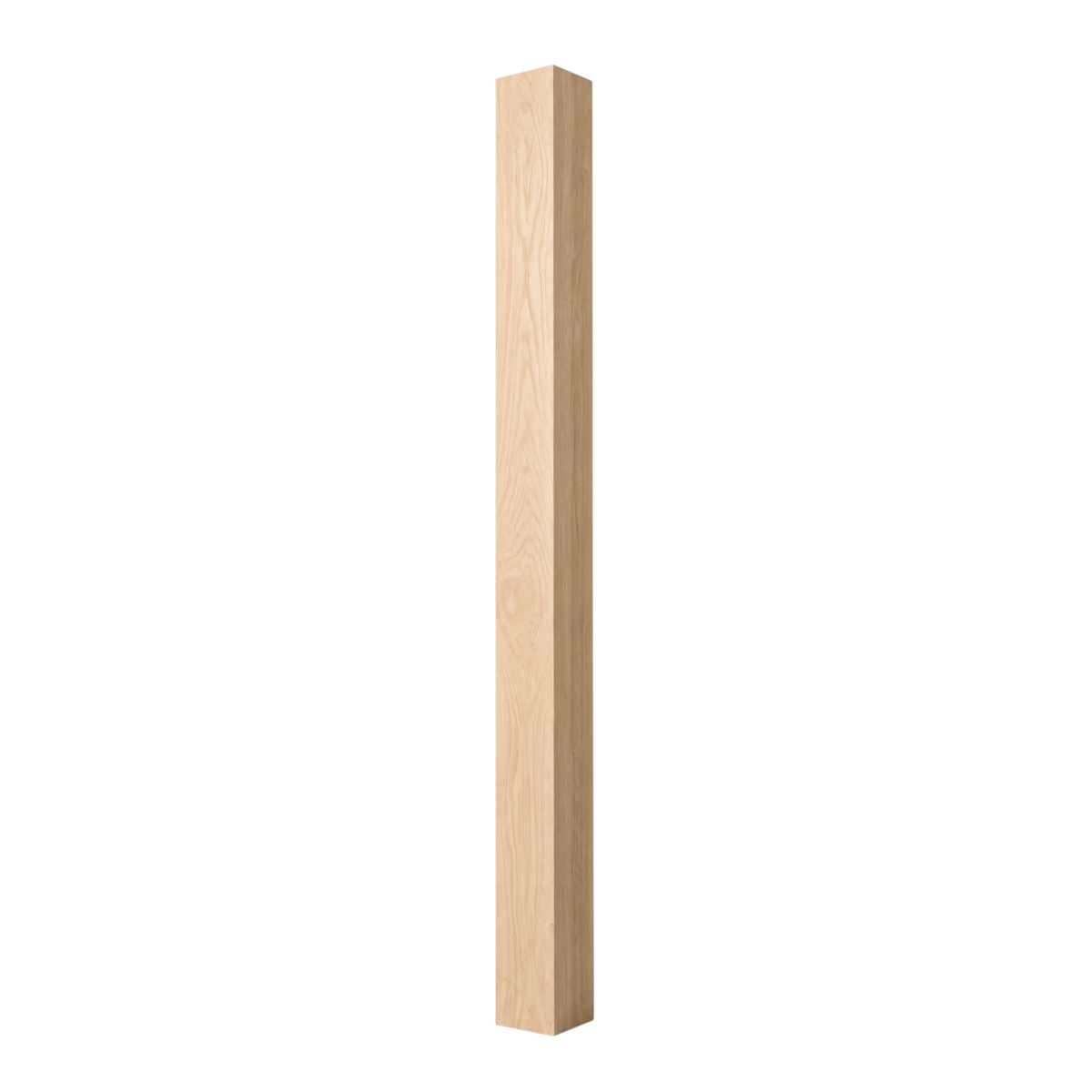 Modern Blank Newel Post - Solid Square - 48"