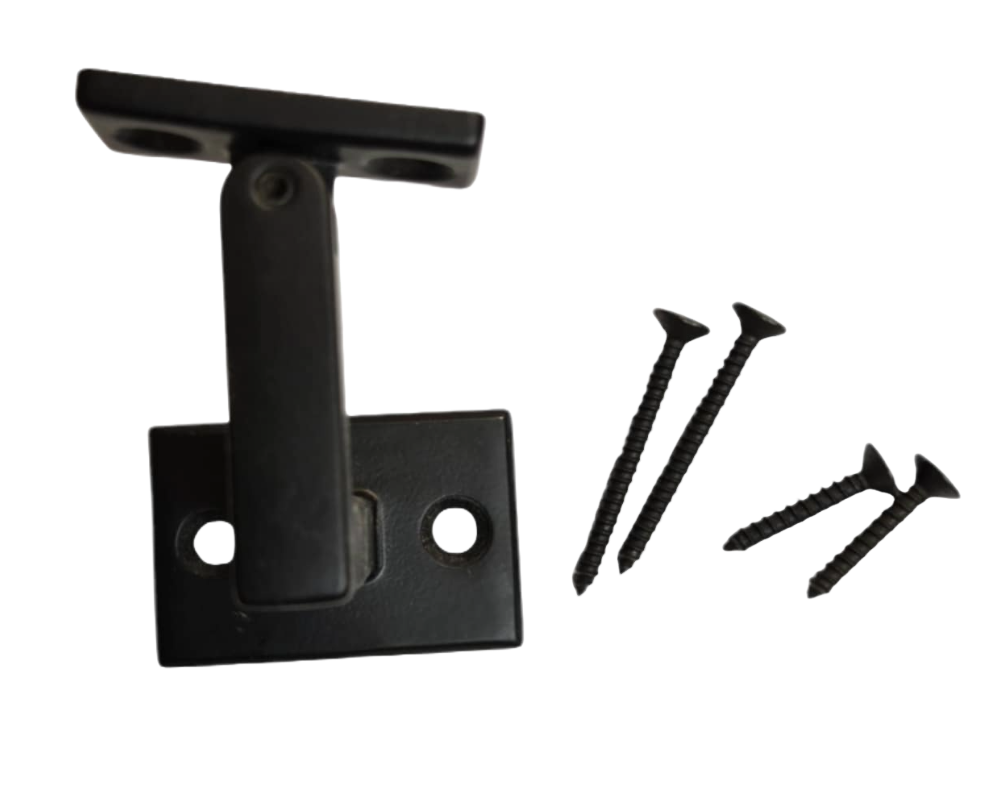 Handrail Adjustable bracket - 3004 - SATIN BLACK