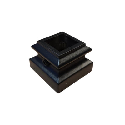 MEGA Flat Square Shoes - with adjustable screw for 3/4" MEGA Iron Baluster - 9062BS-3/4"