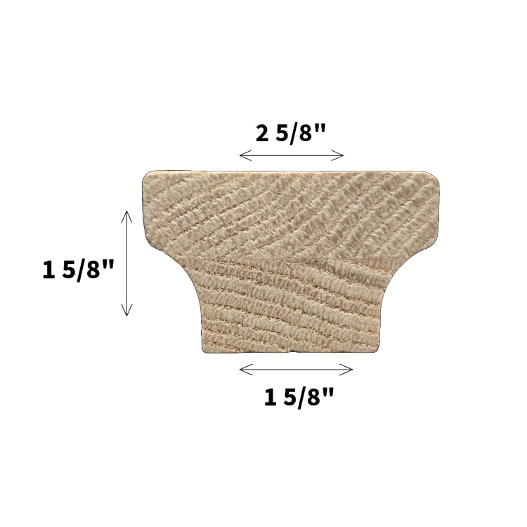 6084 Modern/Transitional Handrail - T-shaped Profile