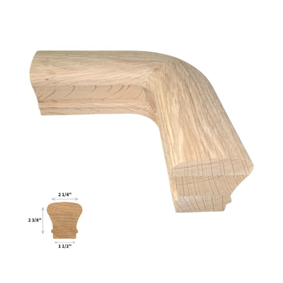 7011 Level Quarter Turn Fitting for 6010 Handrail