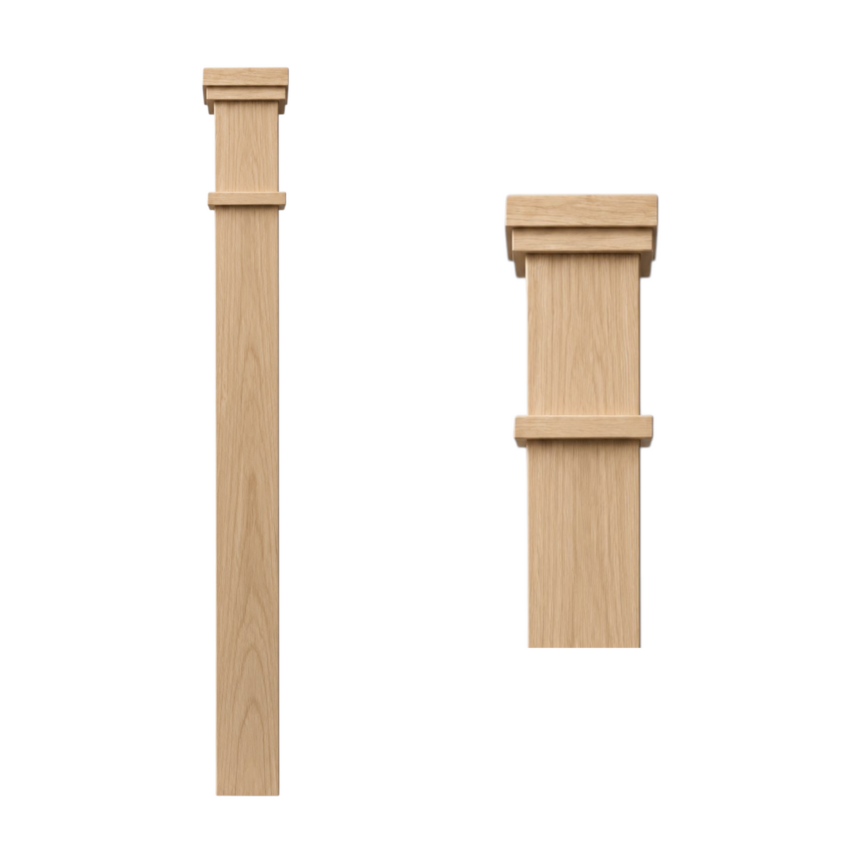 Farmhouse AT5675 - Hollow - 56" for Modern or Transitional with the Midtrim (CLICK FOR MORE PANEL OPTIONS)