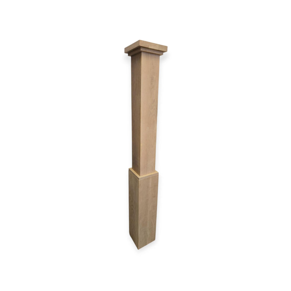 Wood Newel Posts for Sale | White Oak Stair Posts (USA Made) – The ...