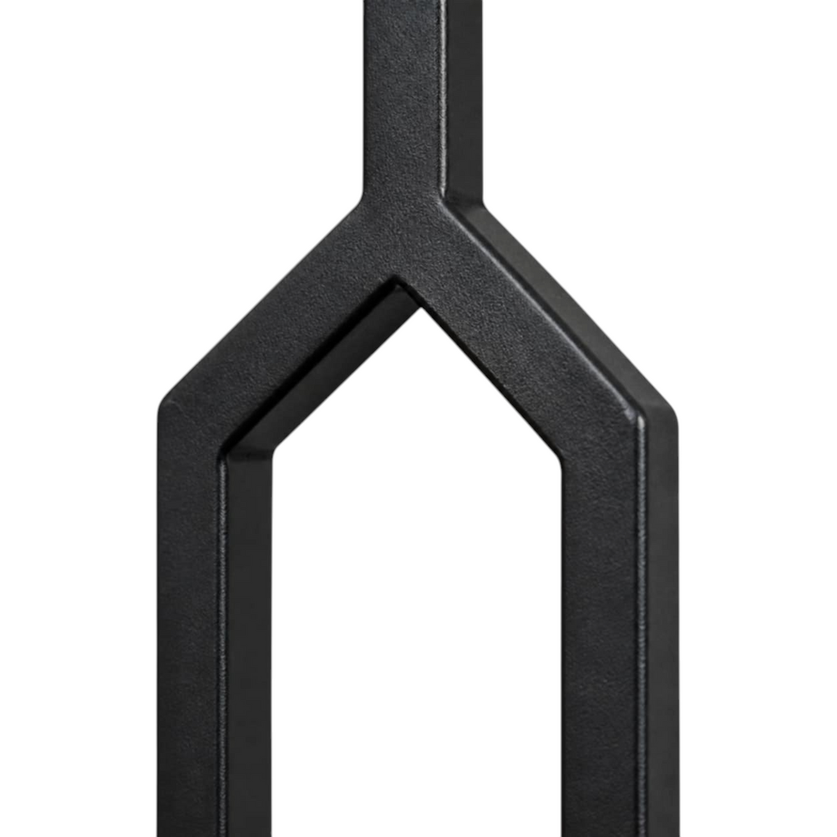 Modern SQUARE POINTED TOP Hexagon - Iron Baluster - 1/2" x 44" - T88