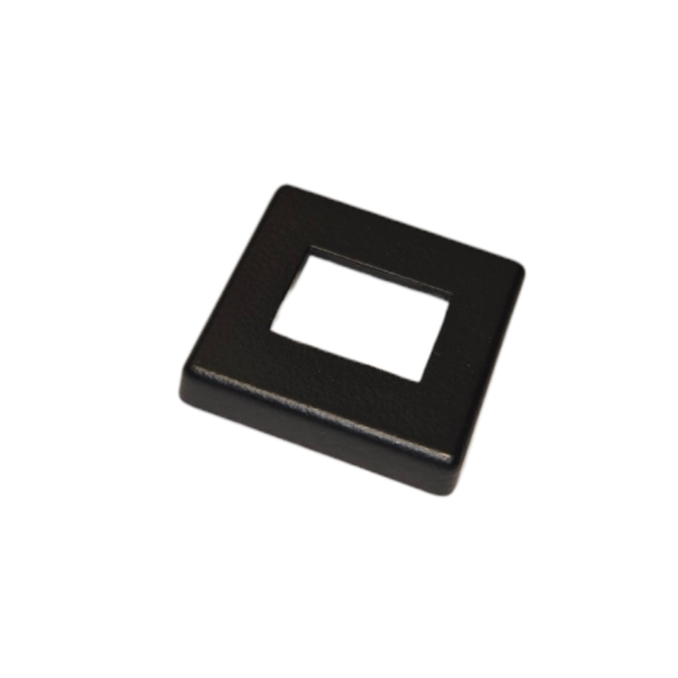 Square Rake Metal Shoe for 1/2" Iron Baluster Shoes - 9053