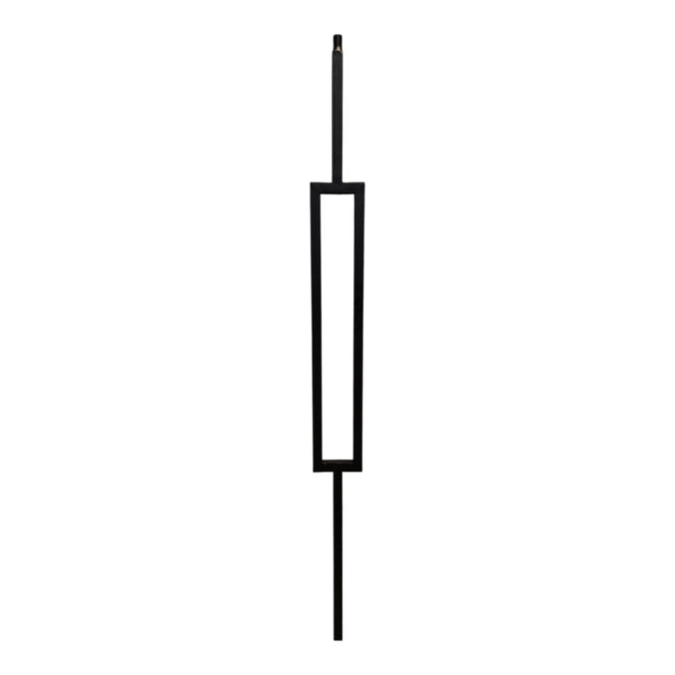 Mega SINGLE RECTANGLE - Iron Baluster - 3/4" x 44"