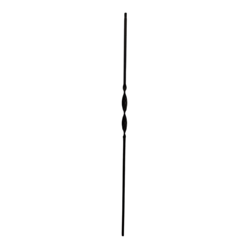 Single Ribbon - Iron Baluster - 1/2&quot; x 44&quot;