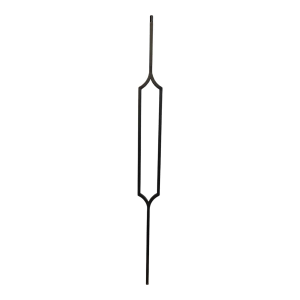 Modern SQUARE Hexagon - Iron Baluster - 1/2" x 44" - 9097CS