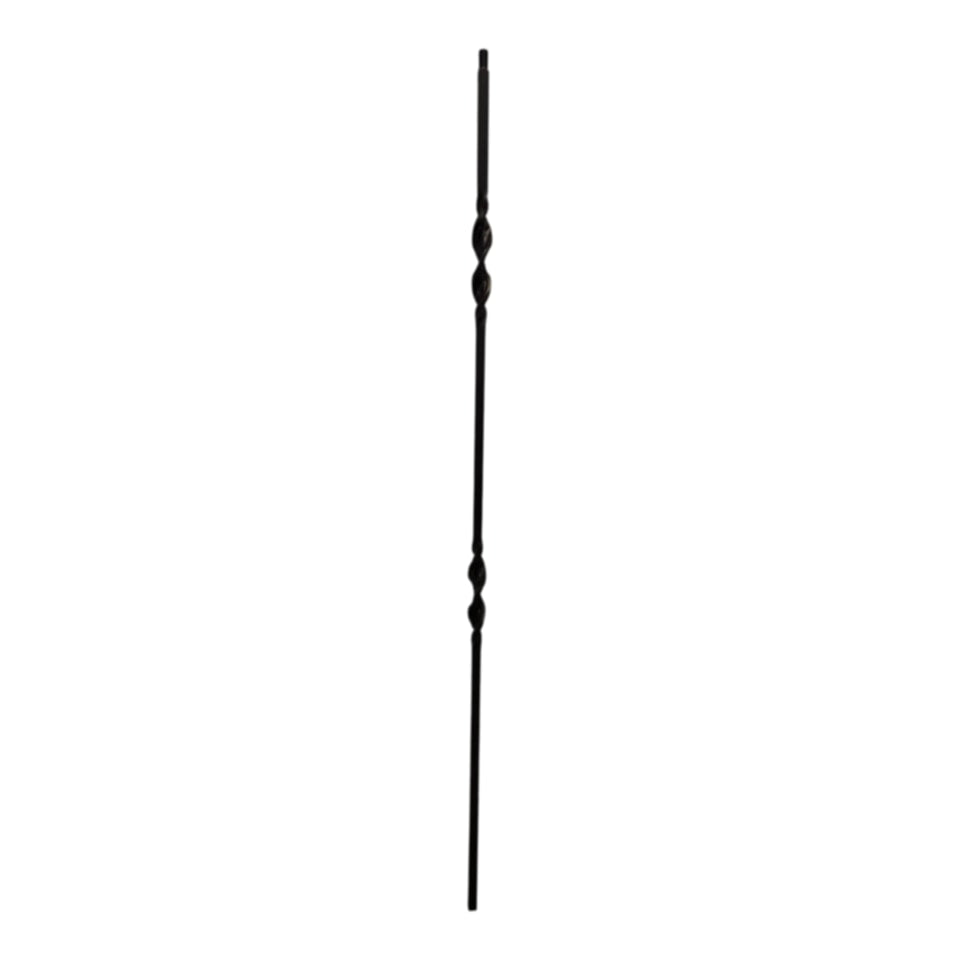Double Ribbon - Iron Baluster - 1/2" x 44"
