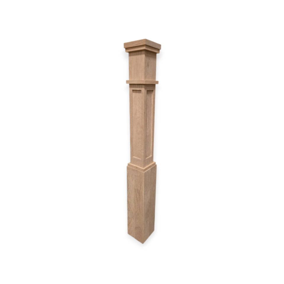 Farmhouse Series - Rectangle Recessed Panel with Mid Trim - 6.25&quot; x 55&quot;