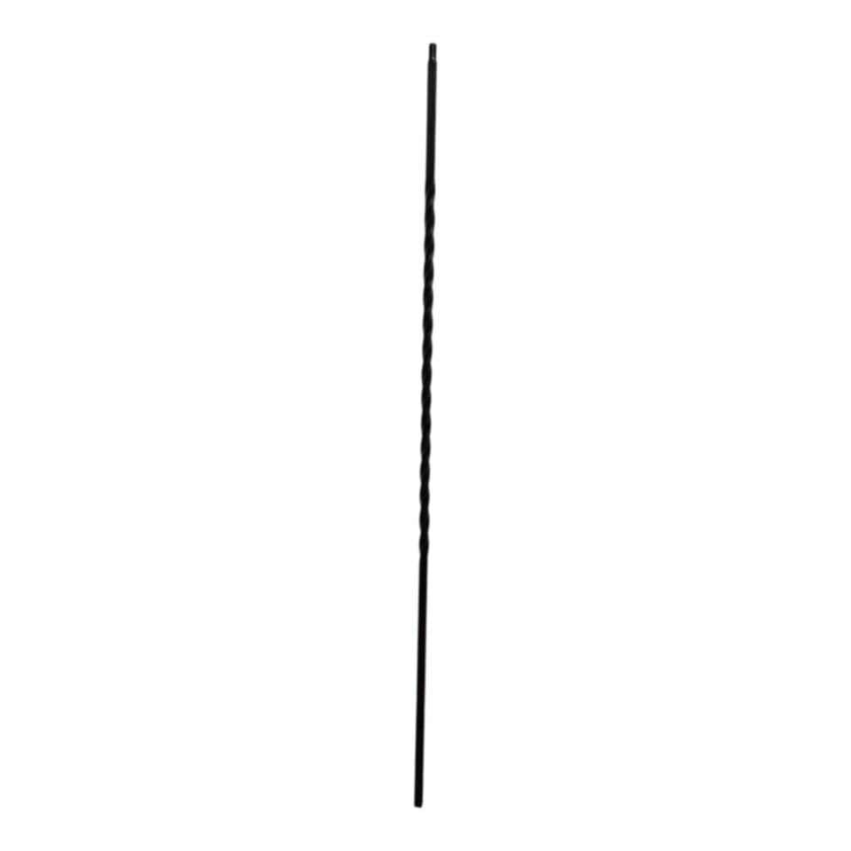 Long Single Twist - Iron Baluster - ½&quot; x 22&quot; x 44&quot;