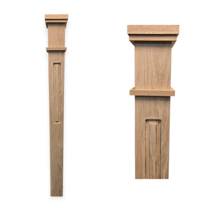 Farmhouse AT5675 - Hollow - 56" for Modern or Transitional with the Midtrim (CLICK FOR MORE PANEL OPTIONS)